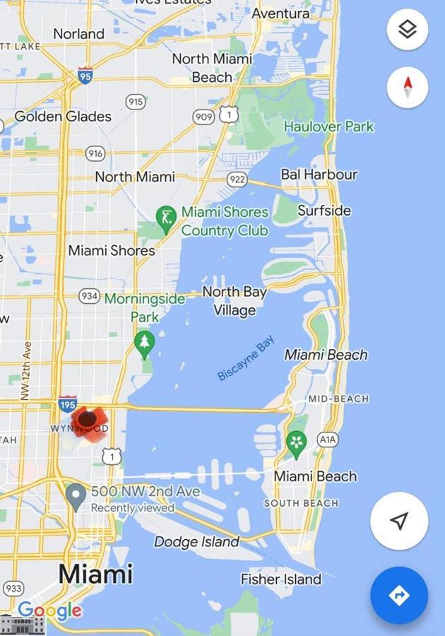 Quiet & Centrally Located House - Private Parking, Laundry And Storage For Luggage Miami Exterior foto